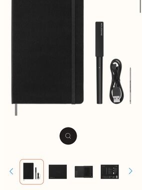 Moleskine White Smart Tools Connected Notebook — Benjamin Moore Edition